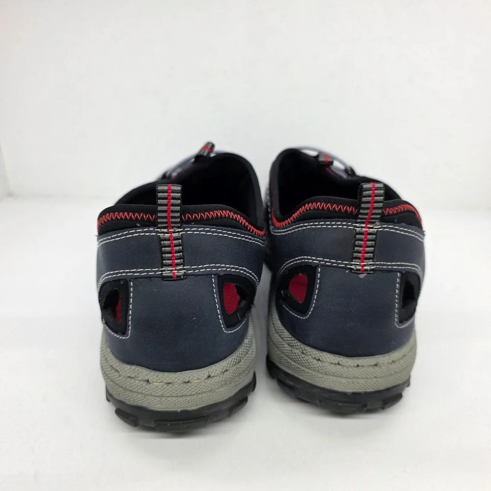 Rieker Men's Navy Red/Blue Outdoor Water Sport‎ Sandals Size 46 (US12) Summer